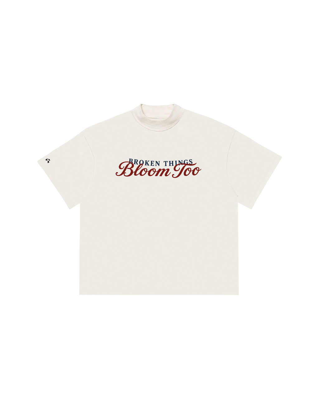 Oversized Broken Things Bloom Too - Off White