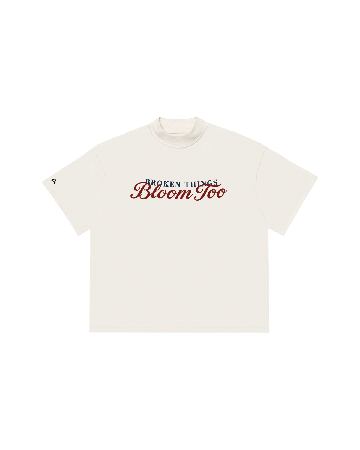 Oversized Broken Things Bloom Too - Off White