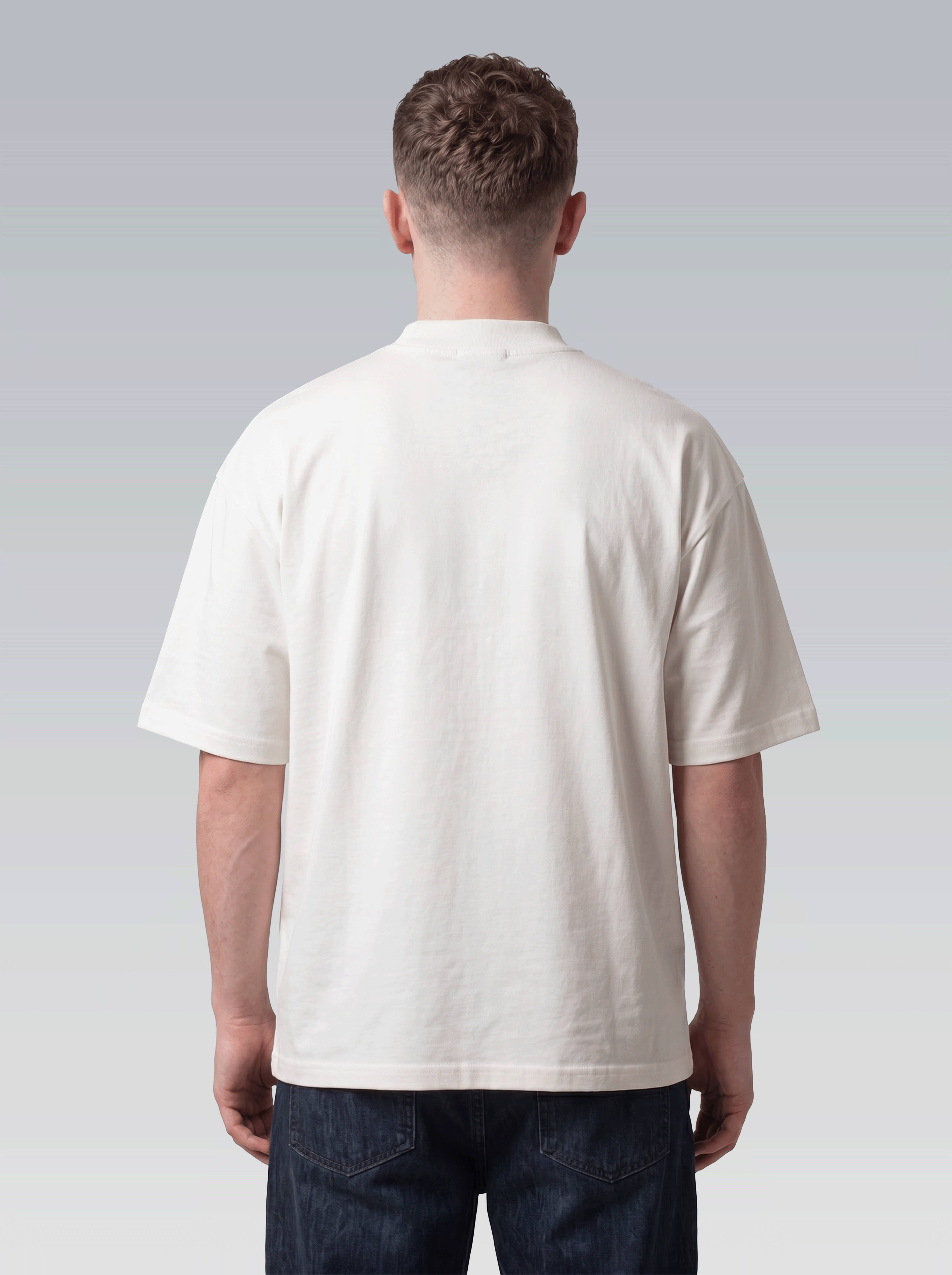 Oversized Football Icons - Messi - Off White