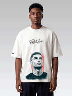 Oversized Football Icons - Cristiano Ronaldo - Off White