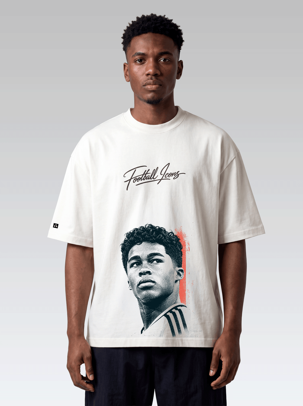 Oversized Football Icons - Endrick - Off White