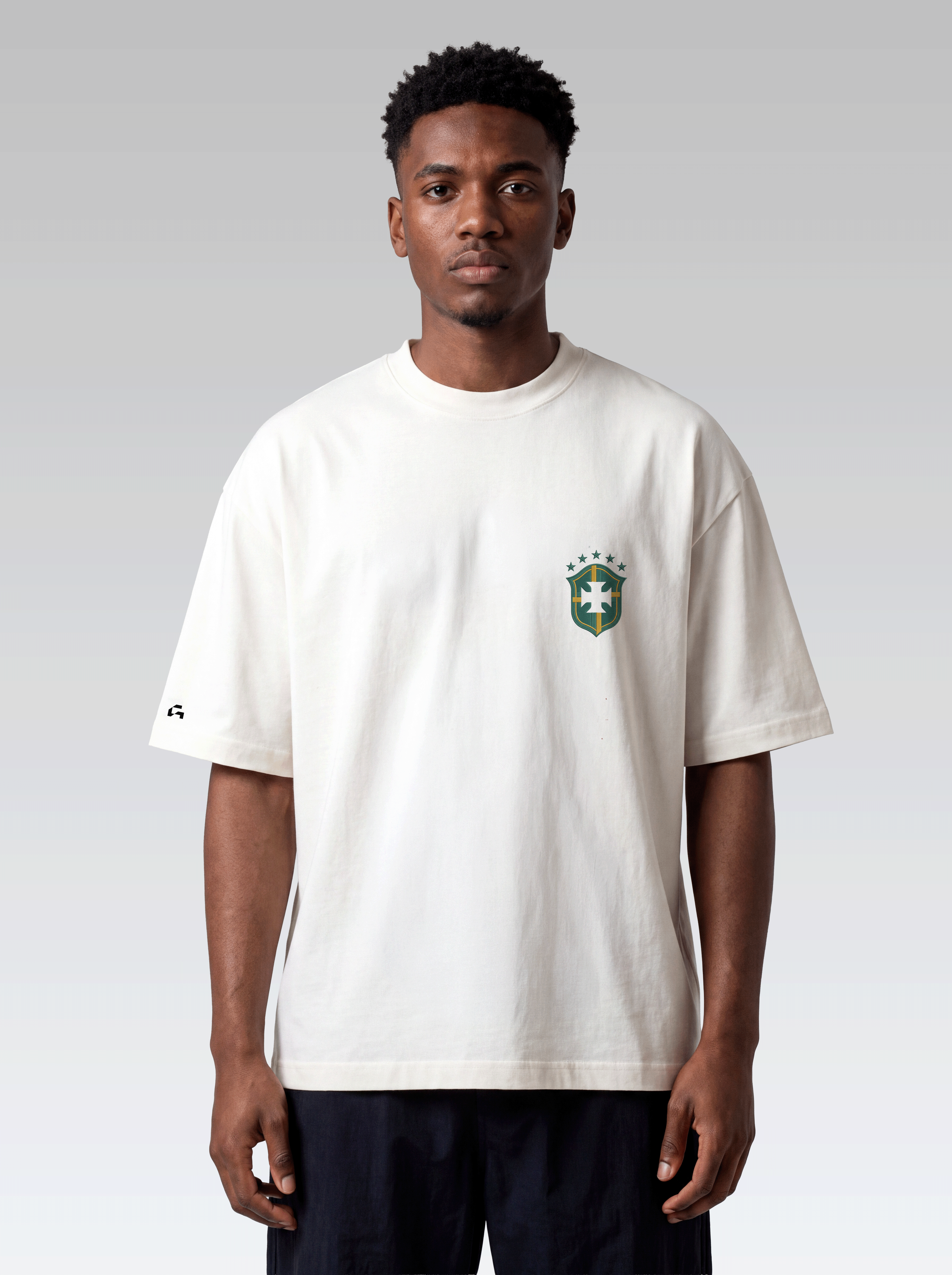 Oversized Futebol de Rua - Off White